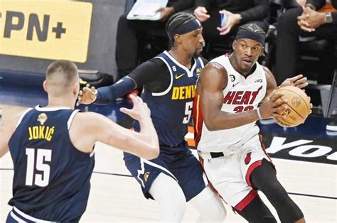 NBA Finals: Heat use fourth quarter rally to beat Nuggets, level series